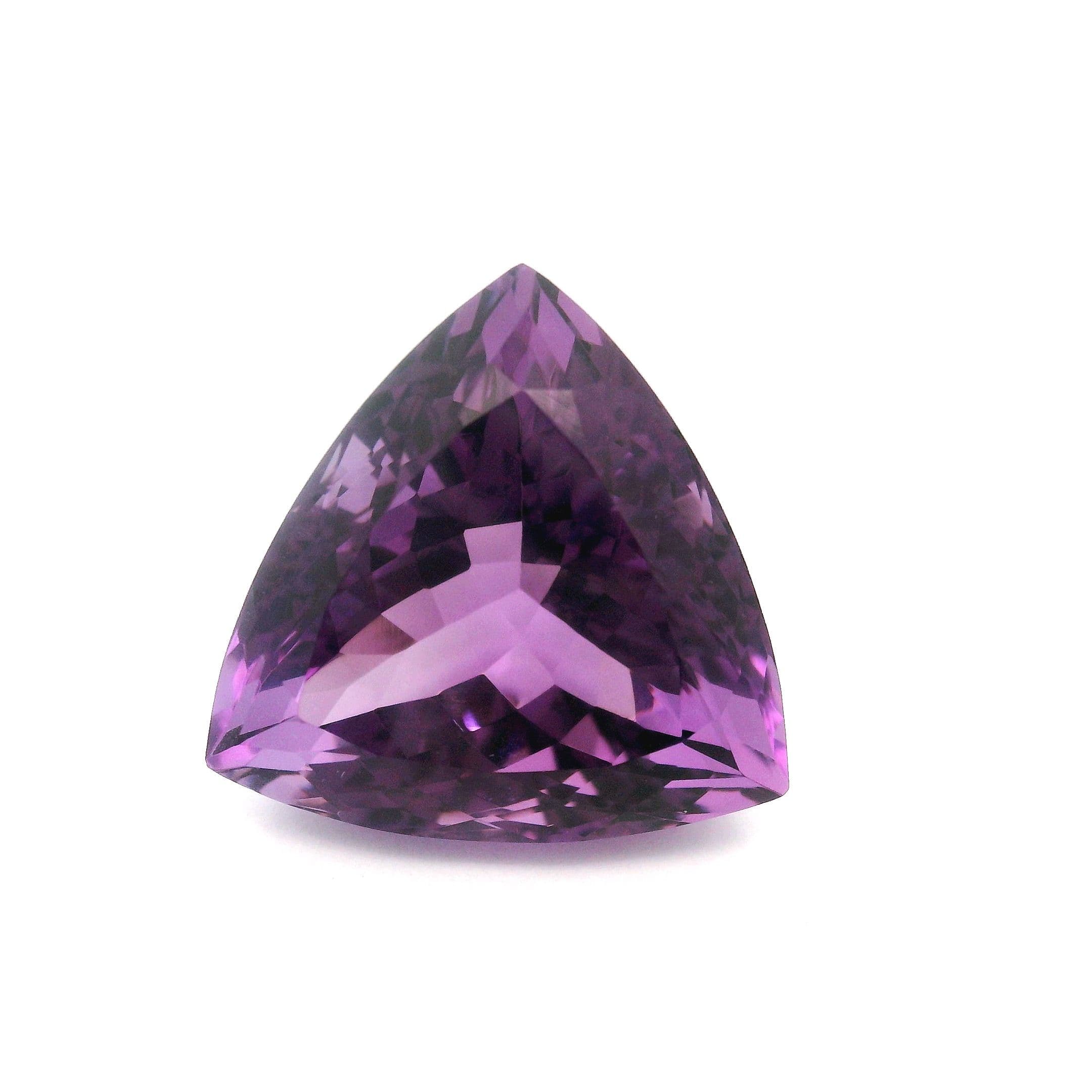 15.35ct Triangle Natural Amethyst