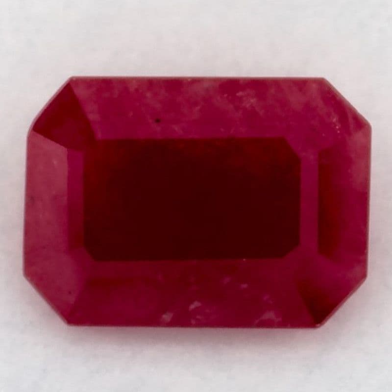 1.29ct Octagon Natural Ruby