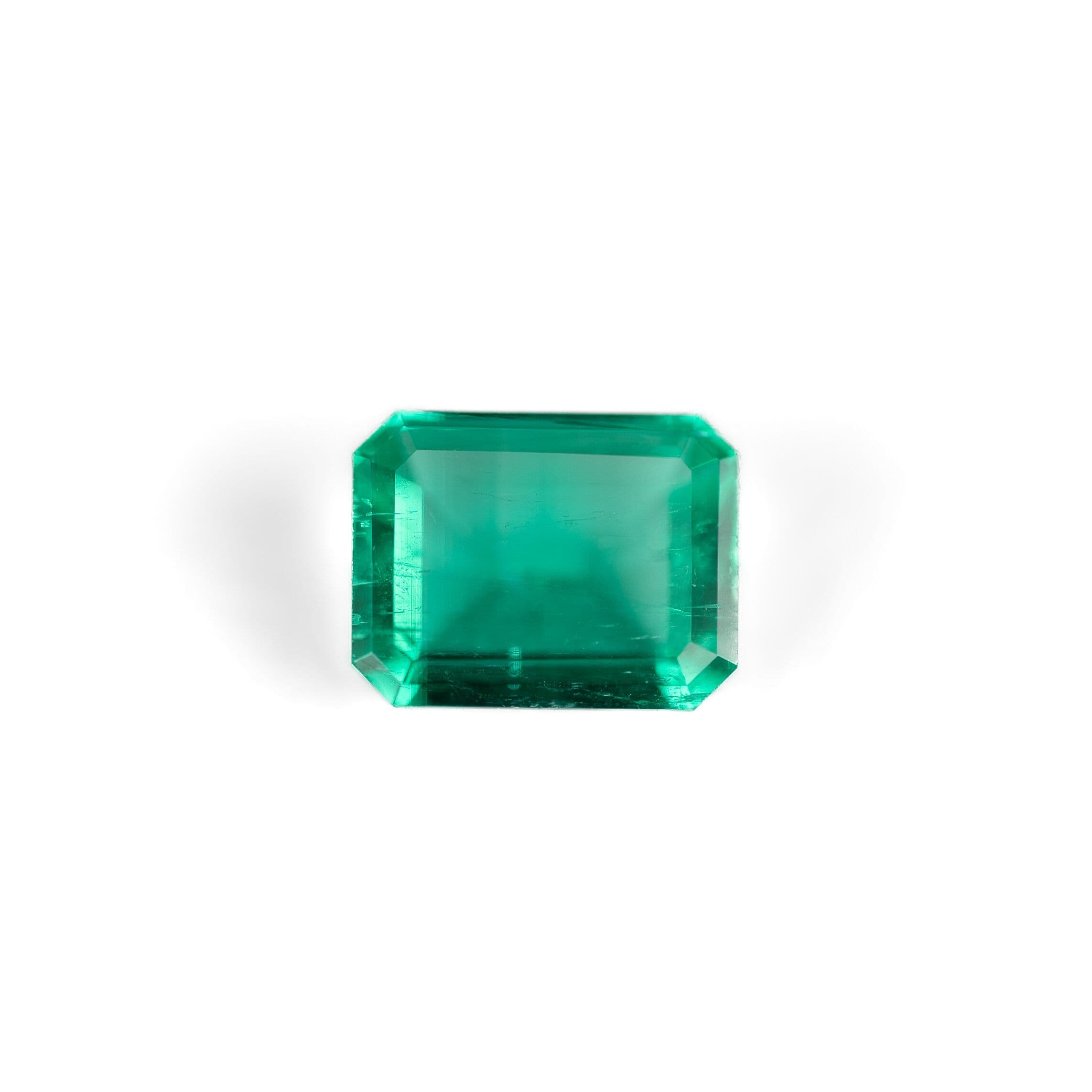 0.6ct Octagon Natural Emerald