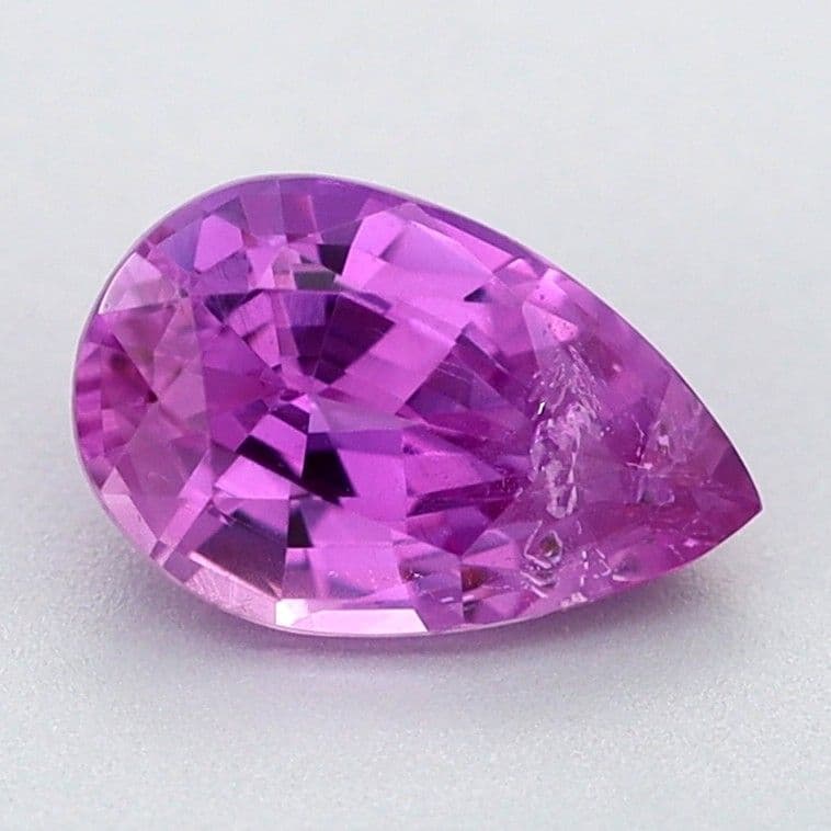 0.59ct Pear Natural Sapphire