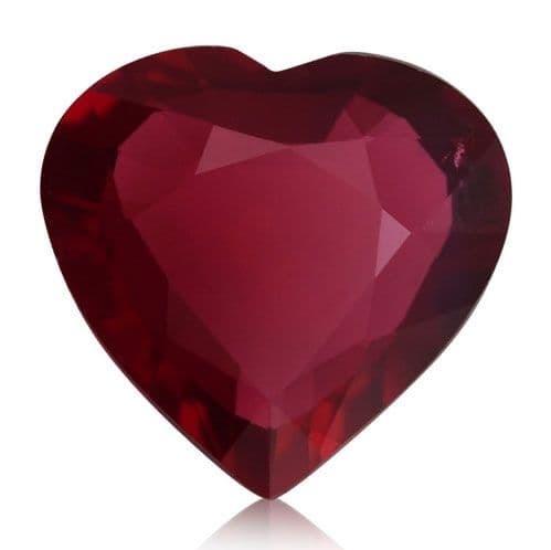 1.16ct Heart Natural Ruby