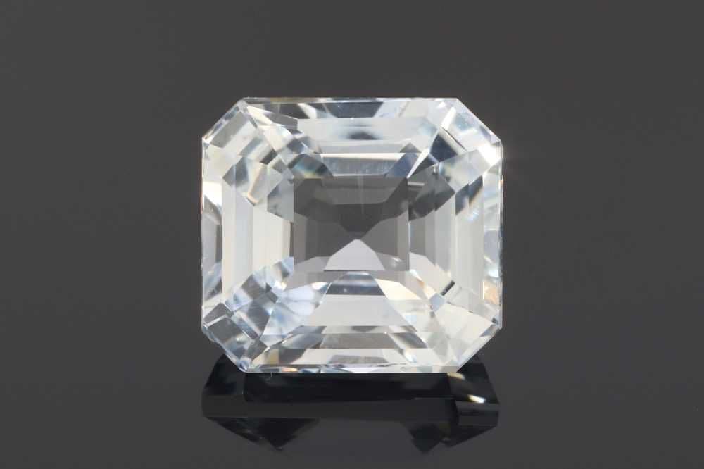 3.57ct Asscher Natural Sapphire
