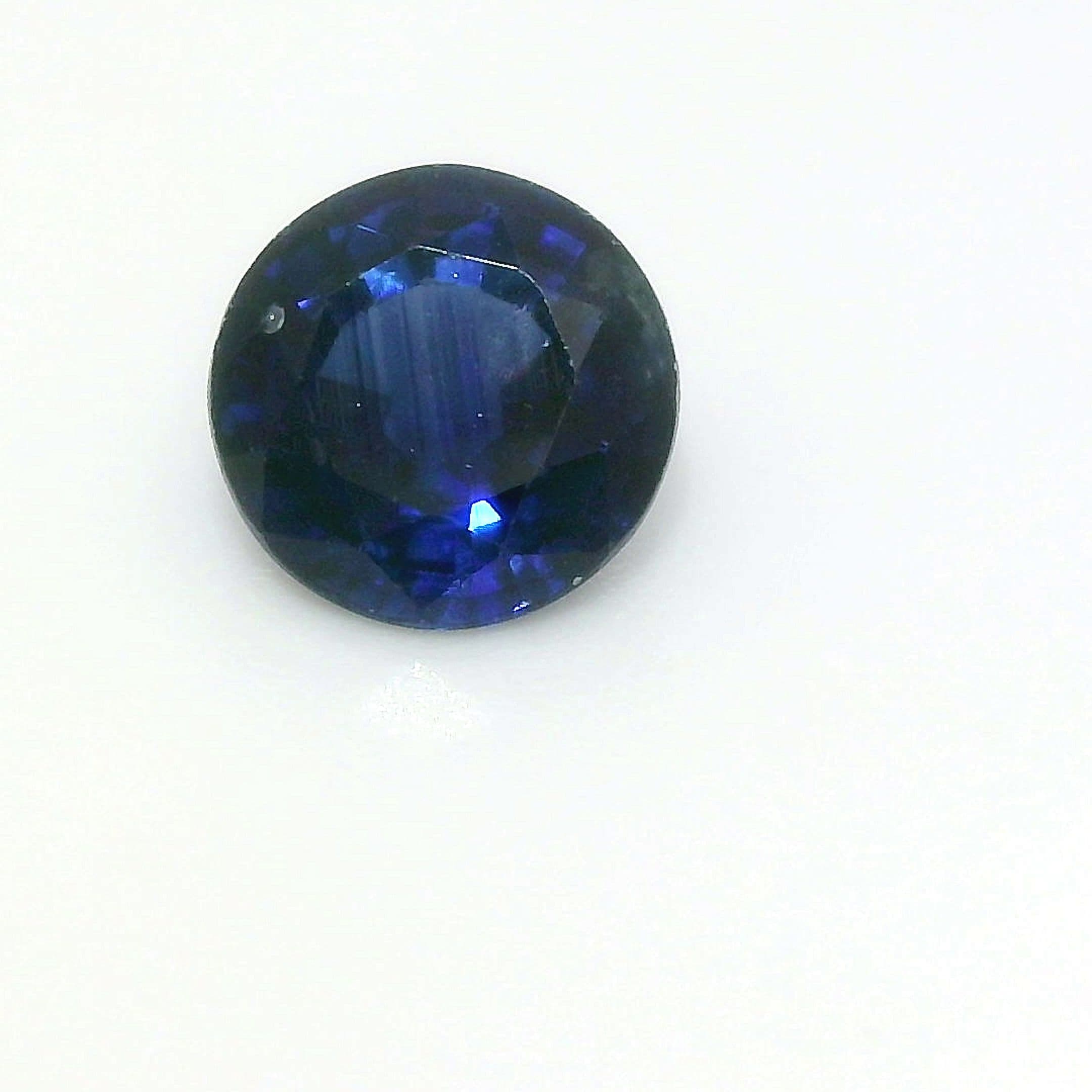 0.82ct Round Natural Sapphire
