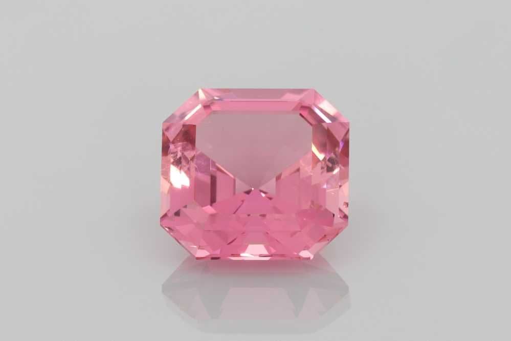 3.86ct Asscher Natural Tourmaline