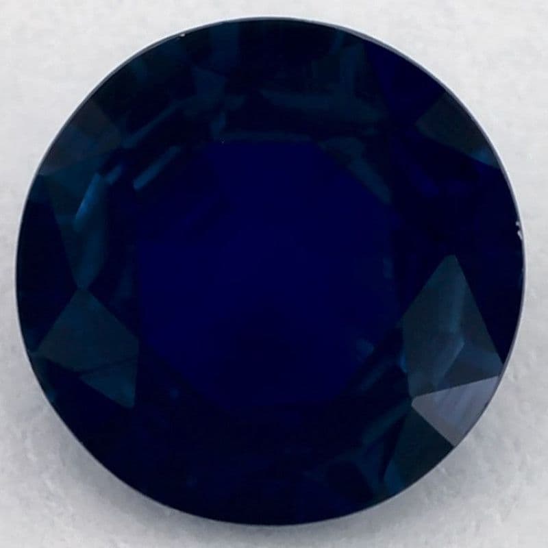 1.34ct Round Natural Sapphire