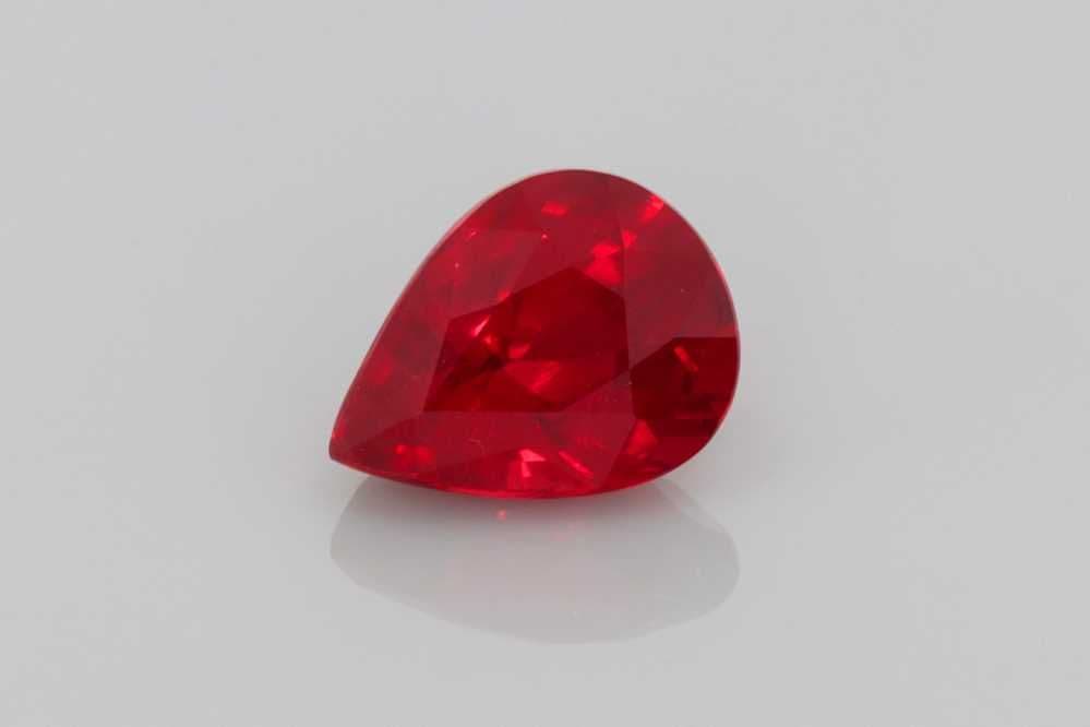1.1ct Pear Natural Ruby