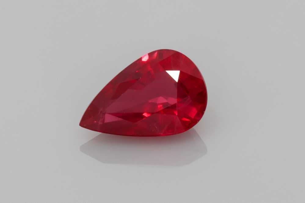 1.04ct Pear Natural Ruby