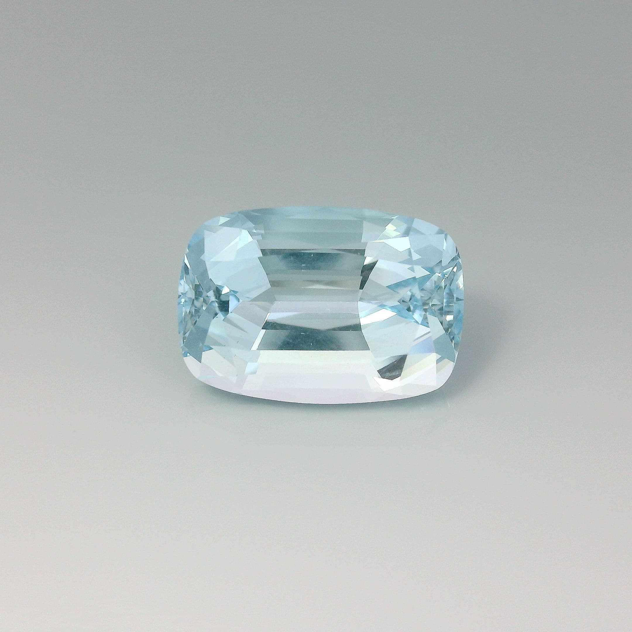 16.61ct Cushion Natural Aquamarine
