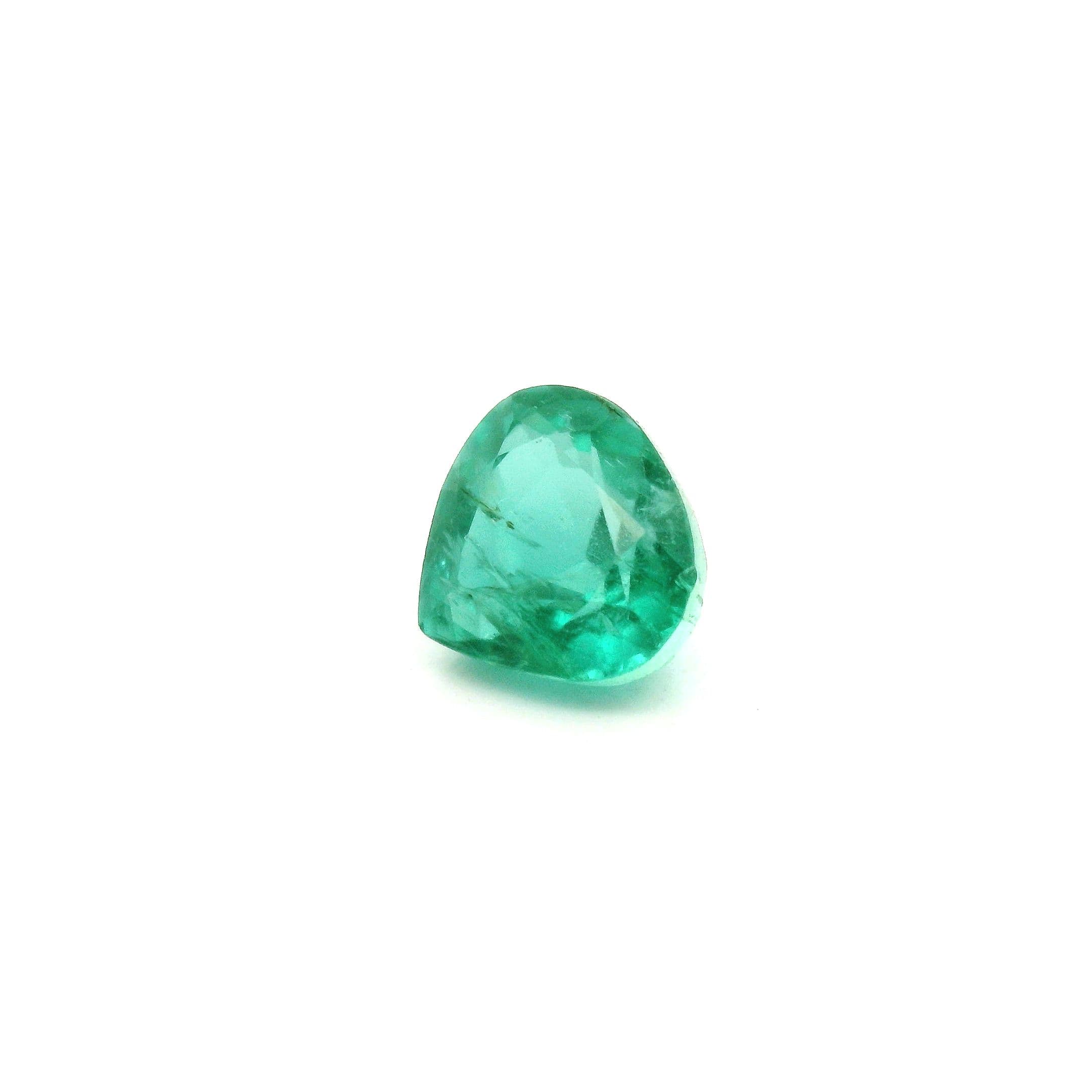 1.76ct Pear Natural Emerald