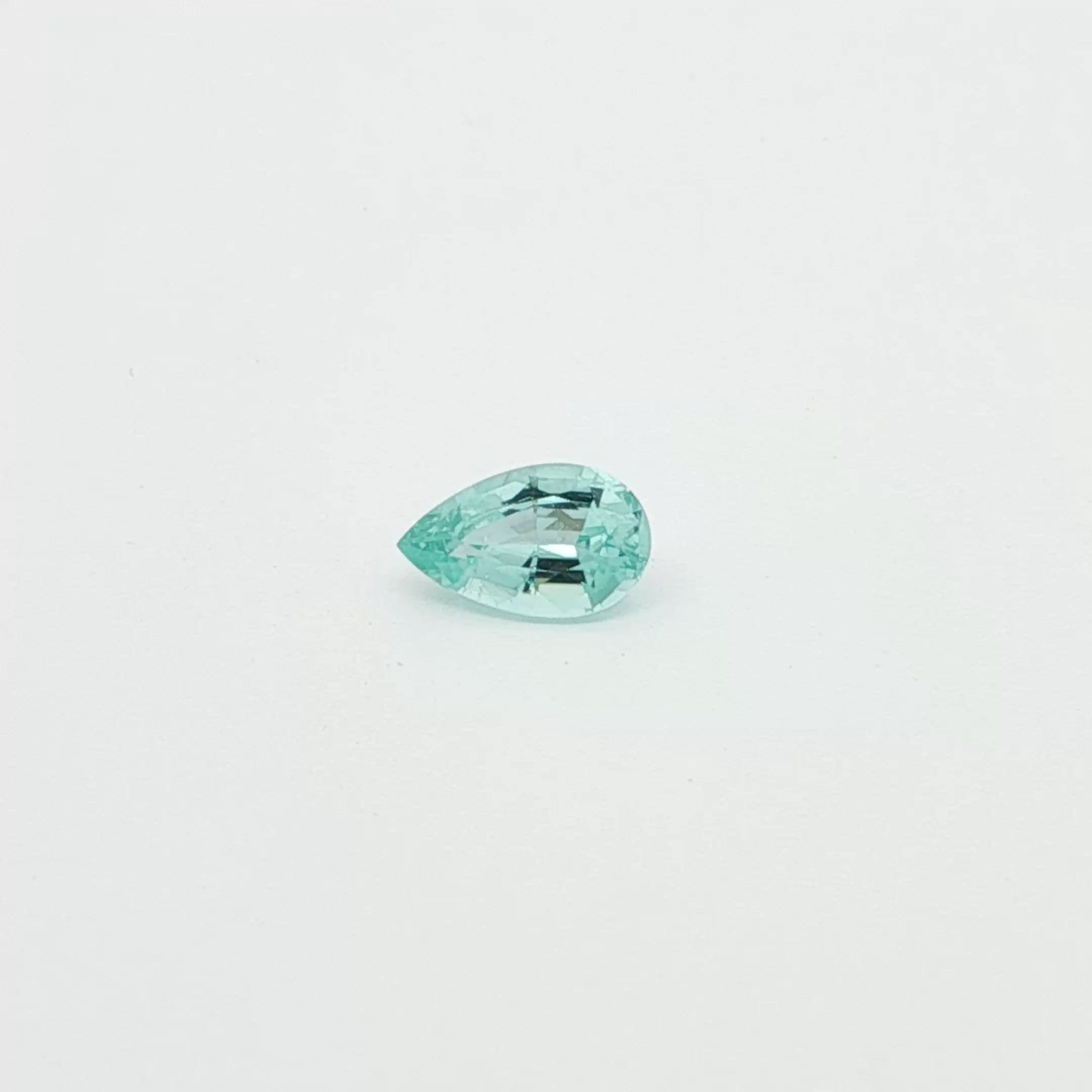 0.64ct Pear Natural Tourmaline