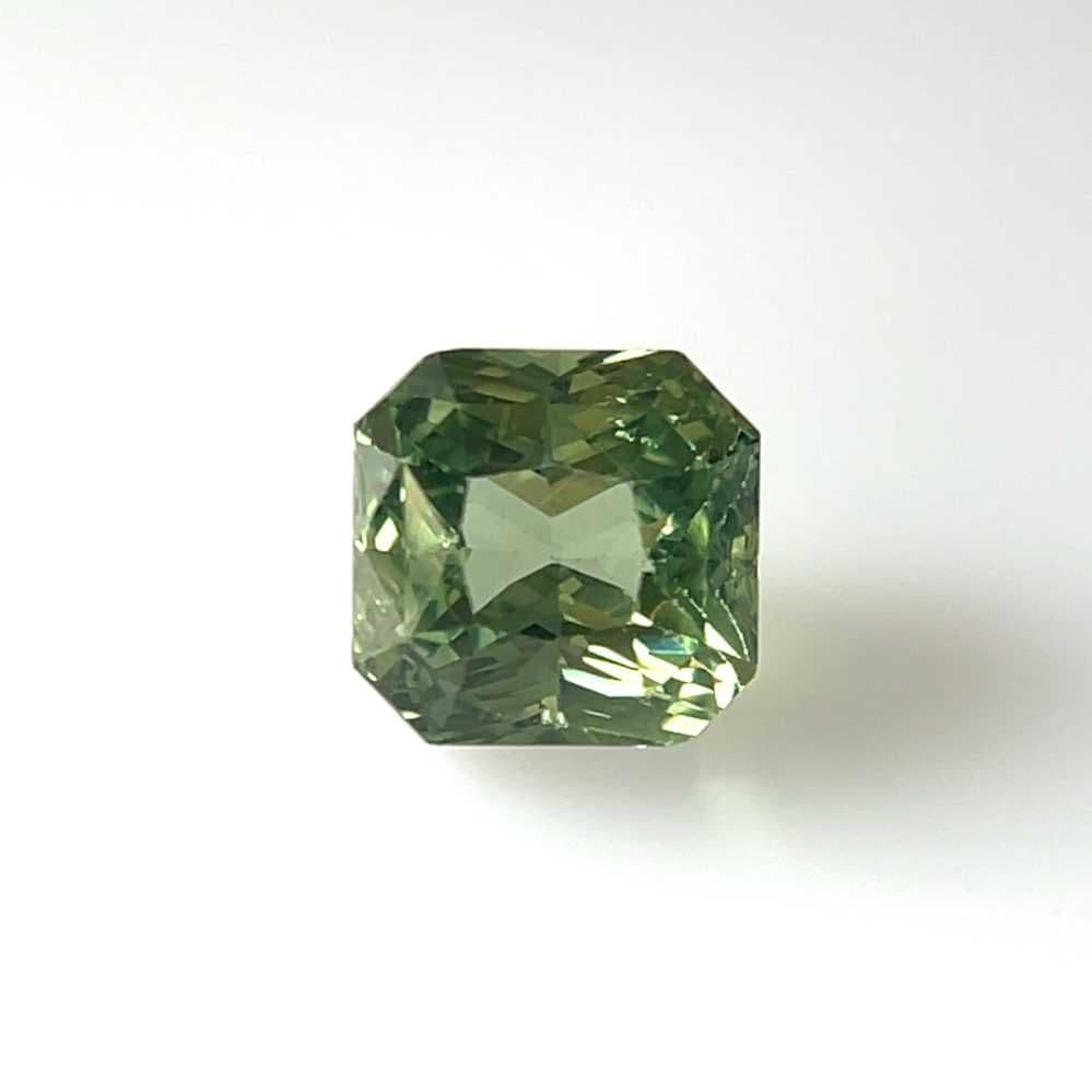 5.21ct Asscher Natural Sapphire