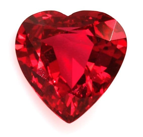 1.02ct Heart Natural Ruby