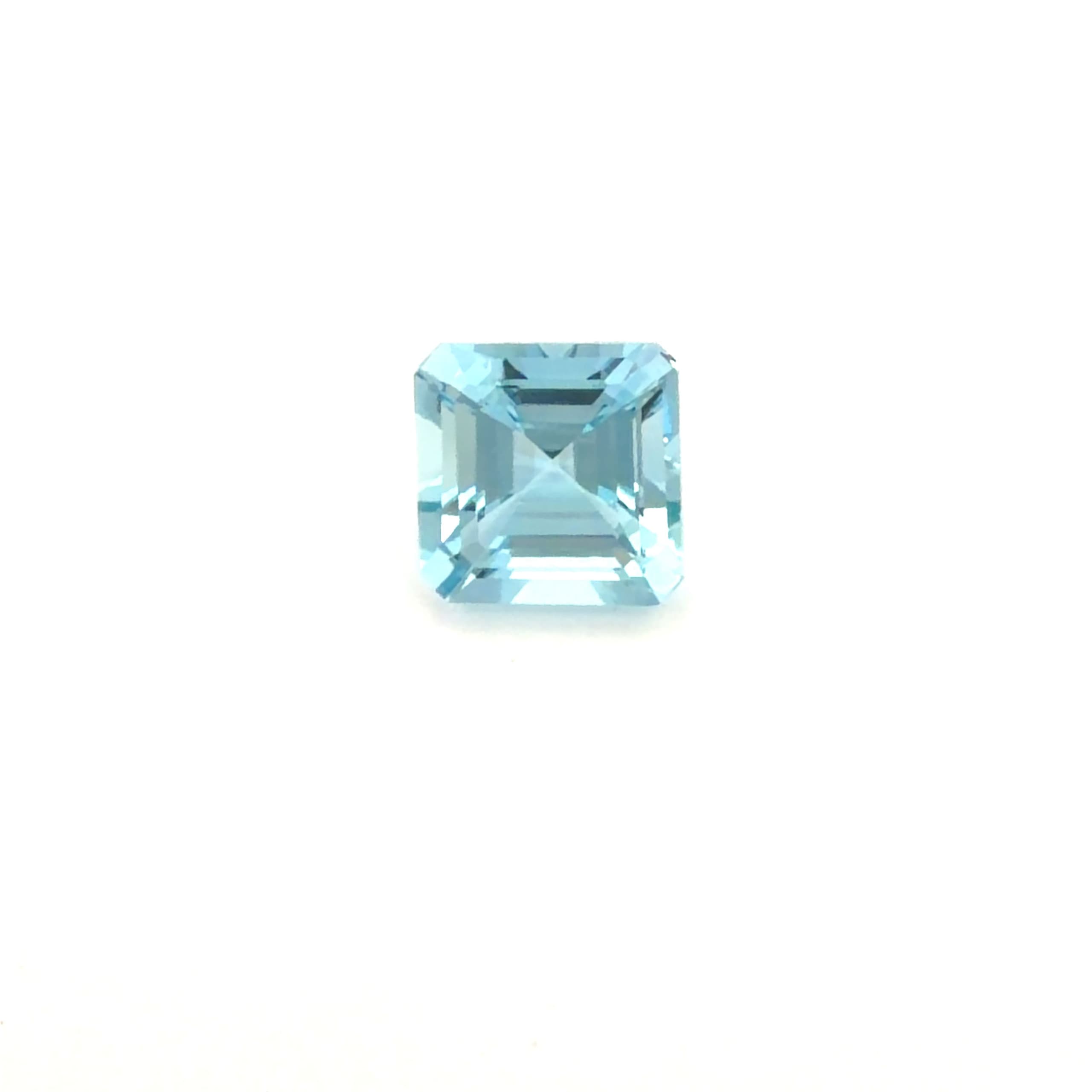 2.48ct Octagon Natural Aquamarine