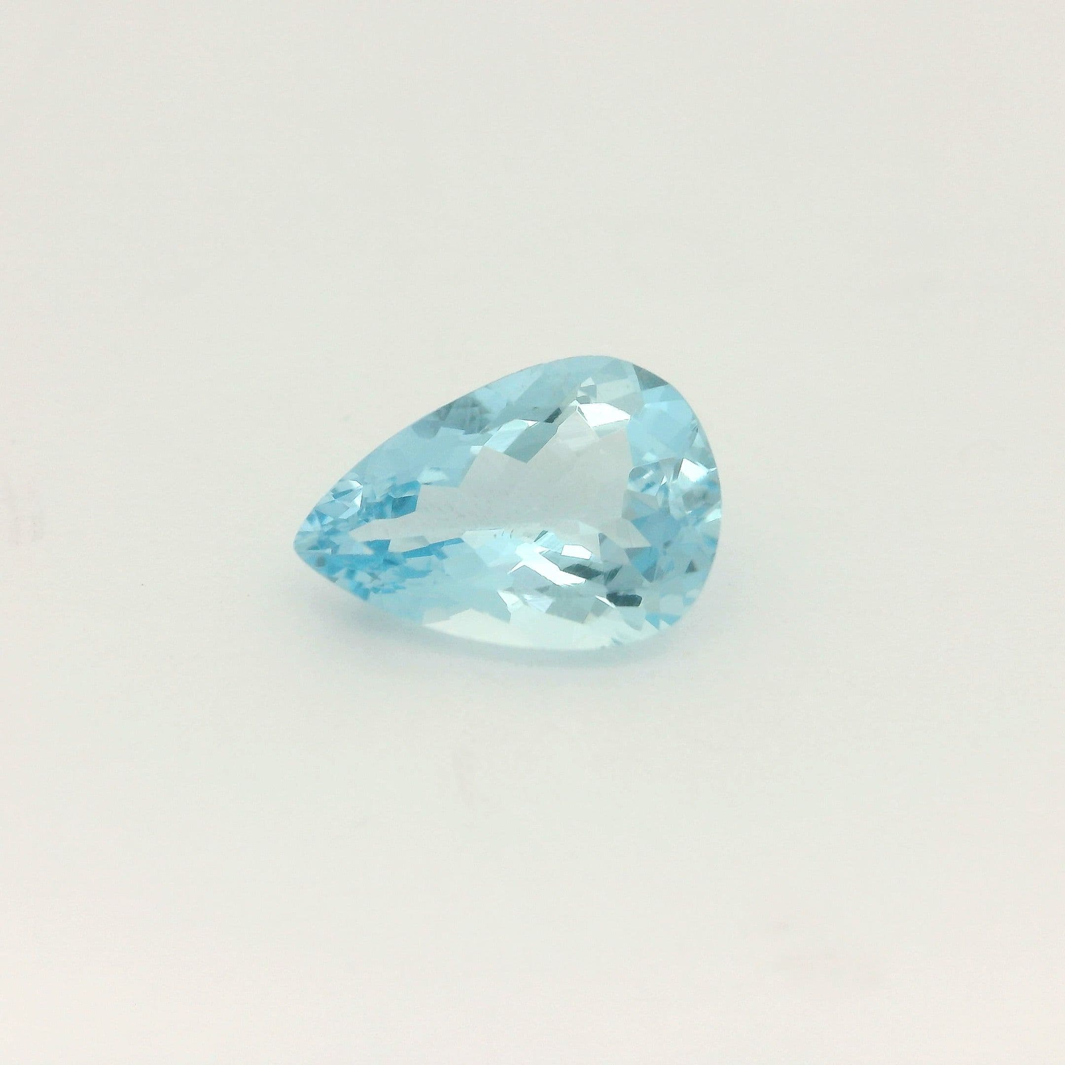 2.08ct Pear Natural Aquamarine