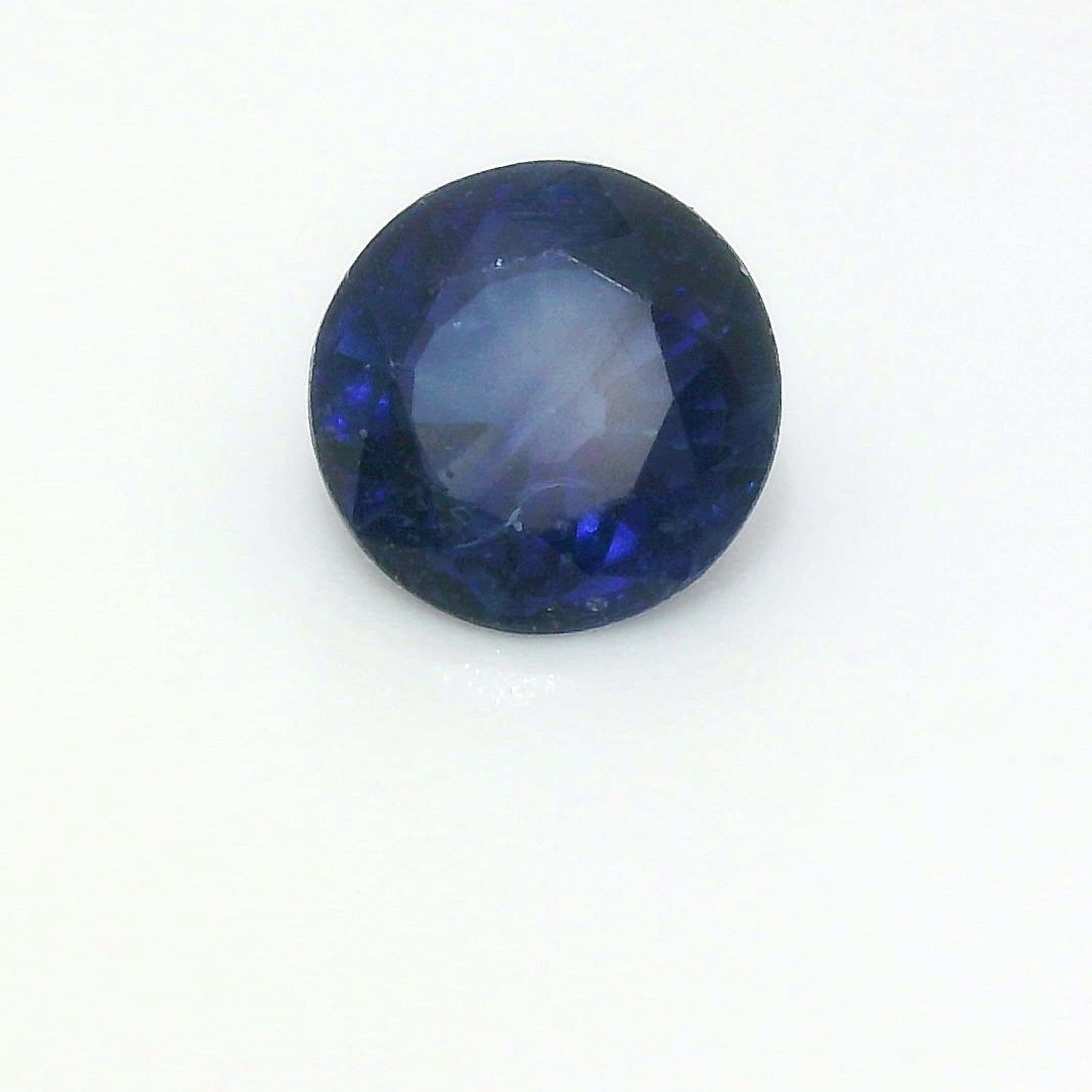0.85ct Round Natural Sapphire