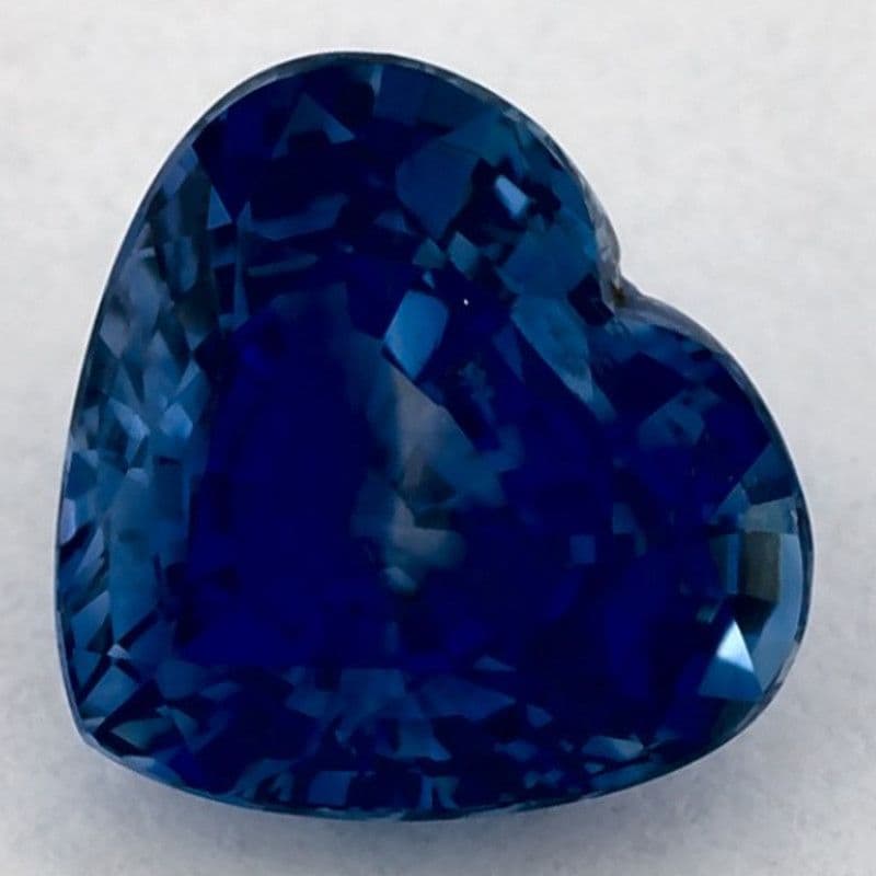 1.26ct Heart Natural Sapphire