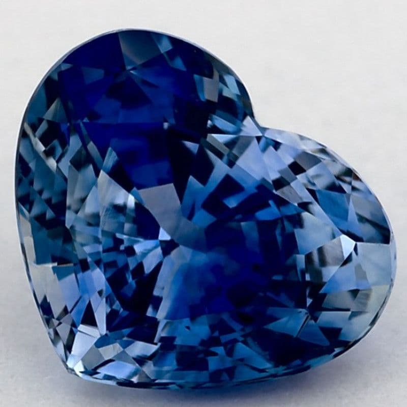 1.97ct Heart Natural Sapphire