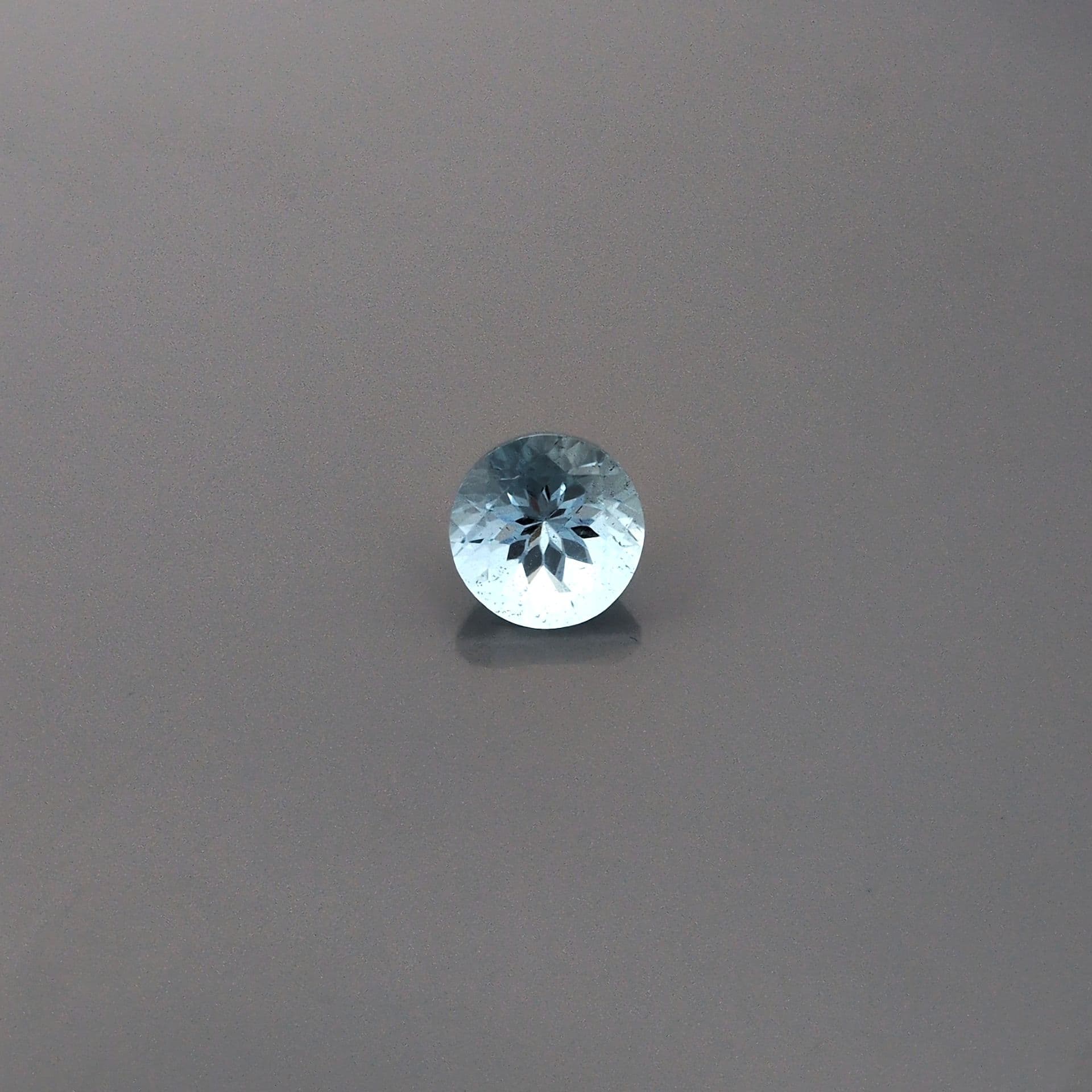 3.03ct Round Natural Aquamarine