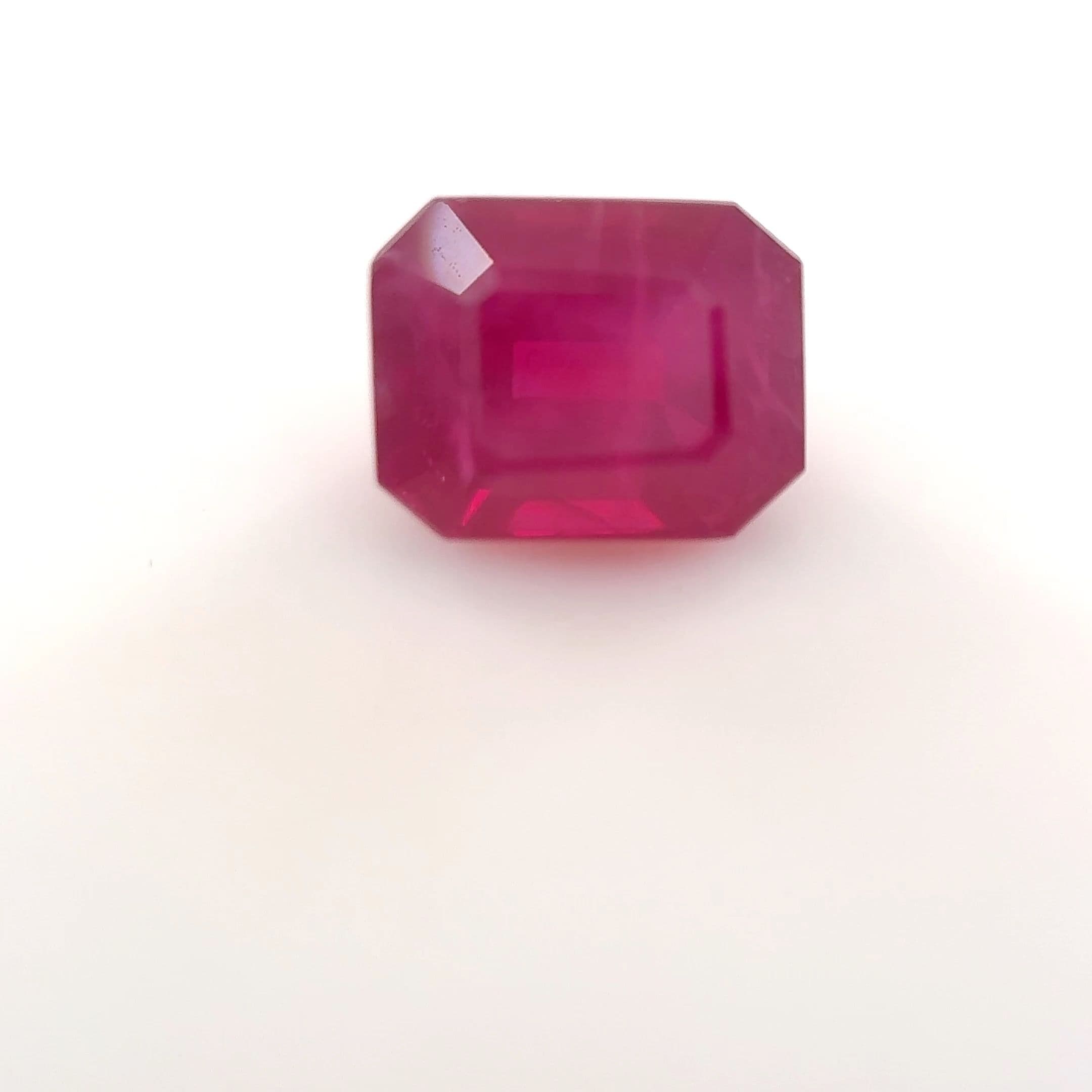 1.13ct Emerald-cut Natural Ruby