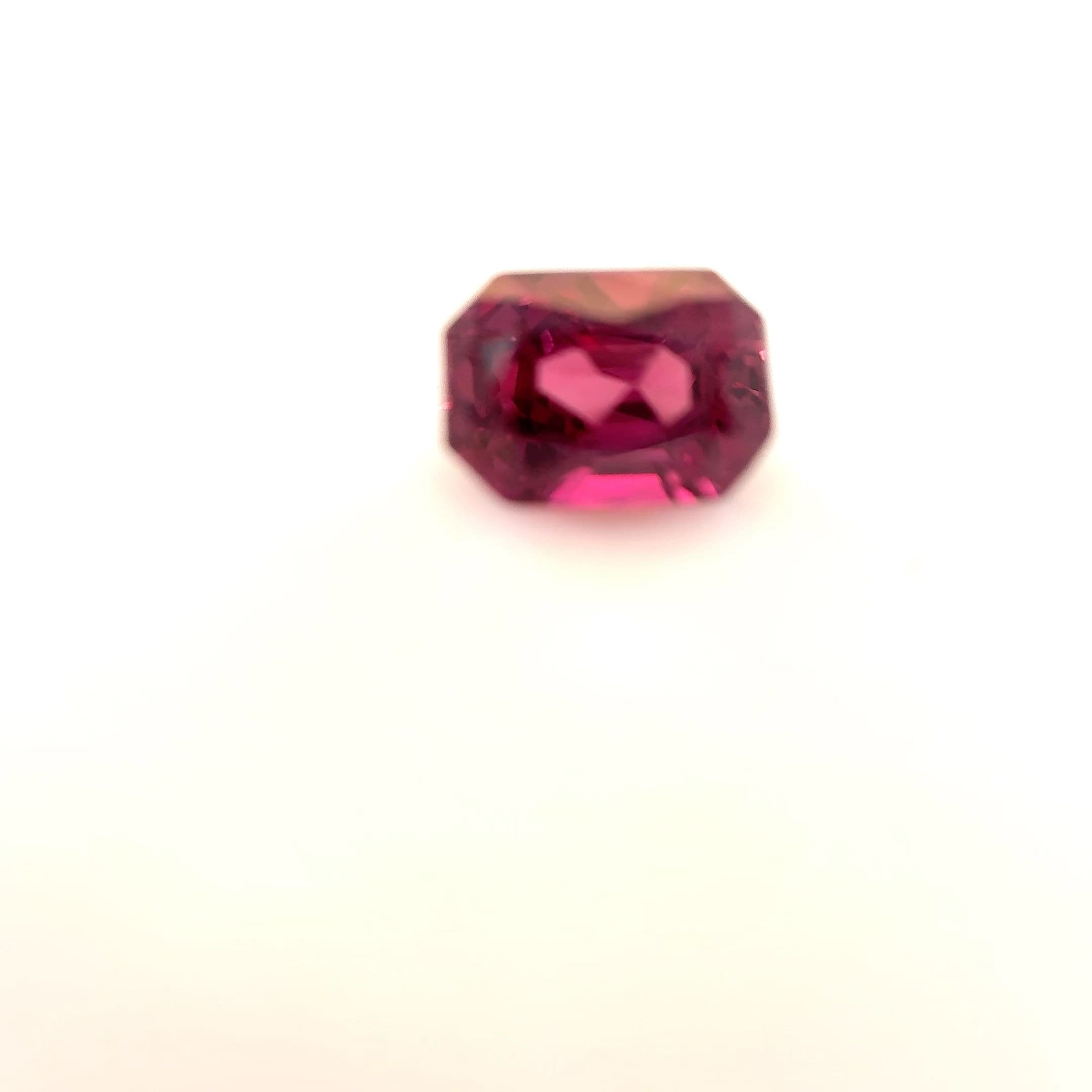 0.91ct Emerald-cut Natural Ruby