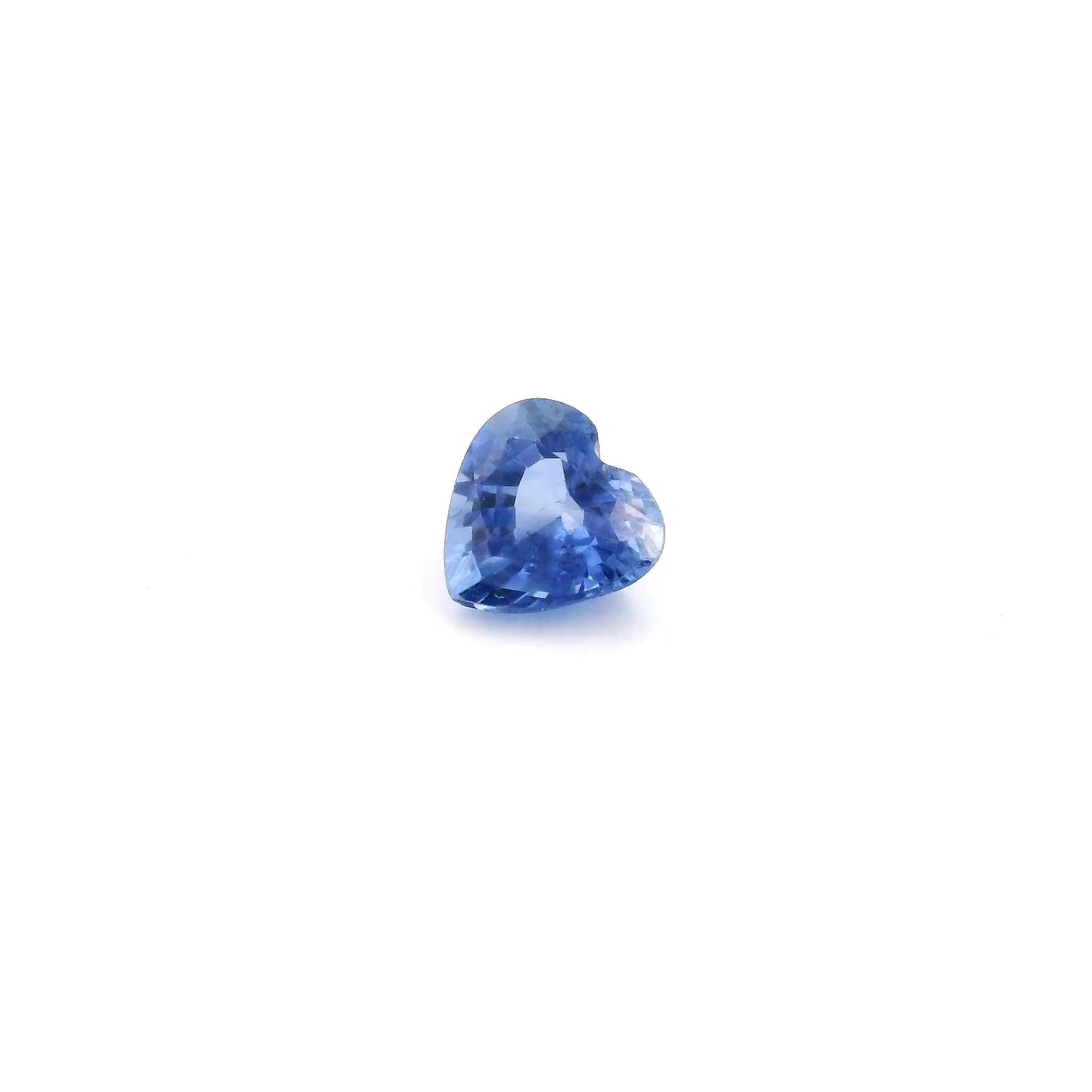 0.6ct Heart Natural Sapphire