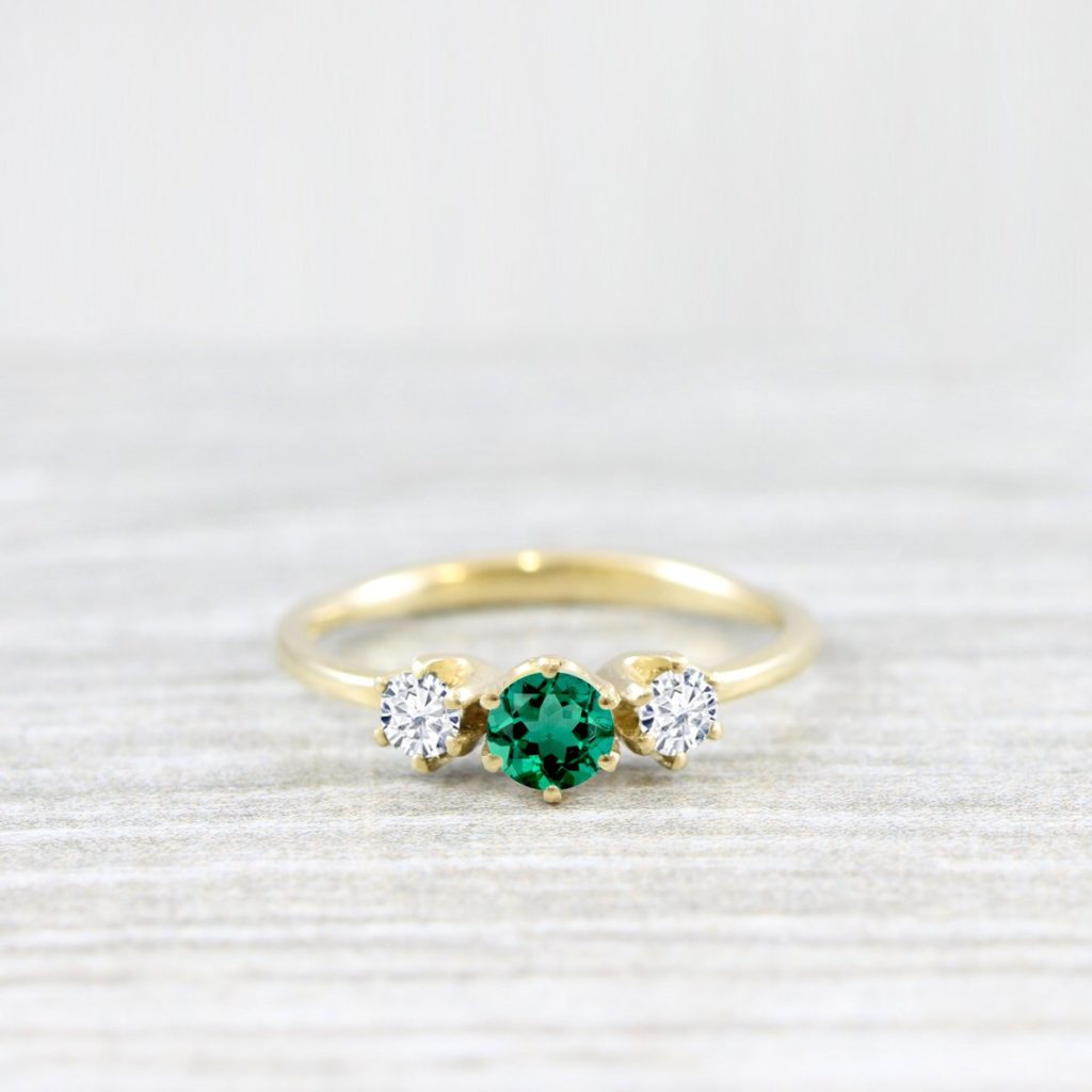 Oval lab grown diamond floral engagement ring – Aardvark Jewellery