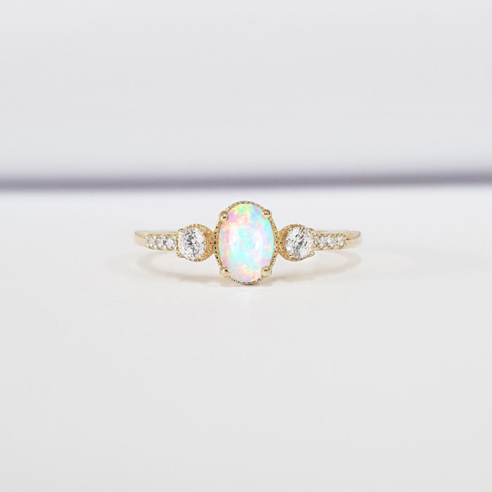 opal diamond stone