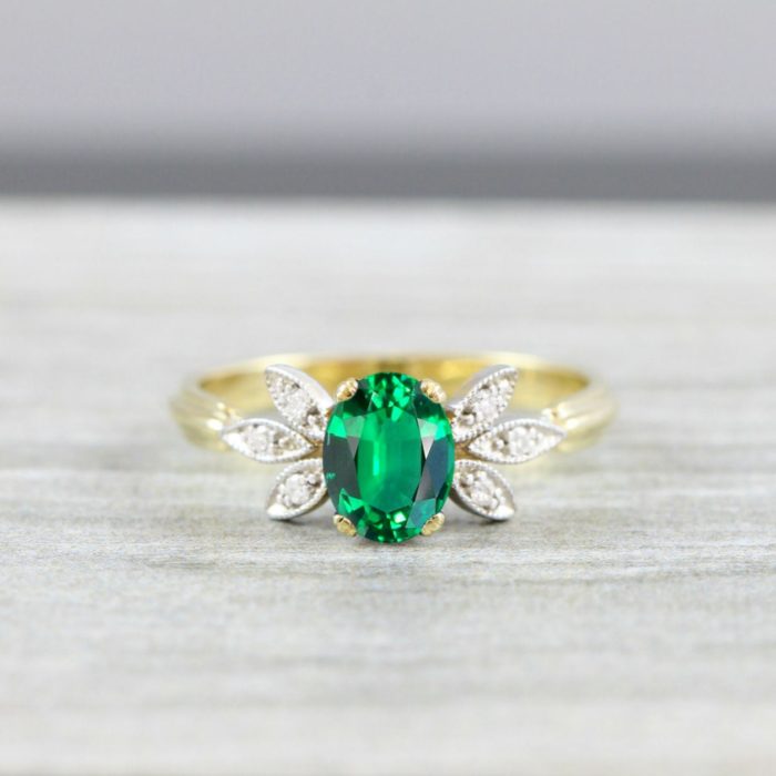 Emerald rings – Aardvark Jewellery